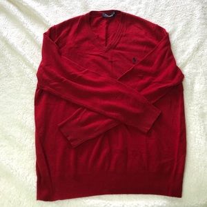 Ralph Lauren polo v-neck sweatshirt